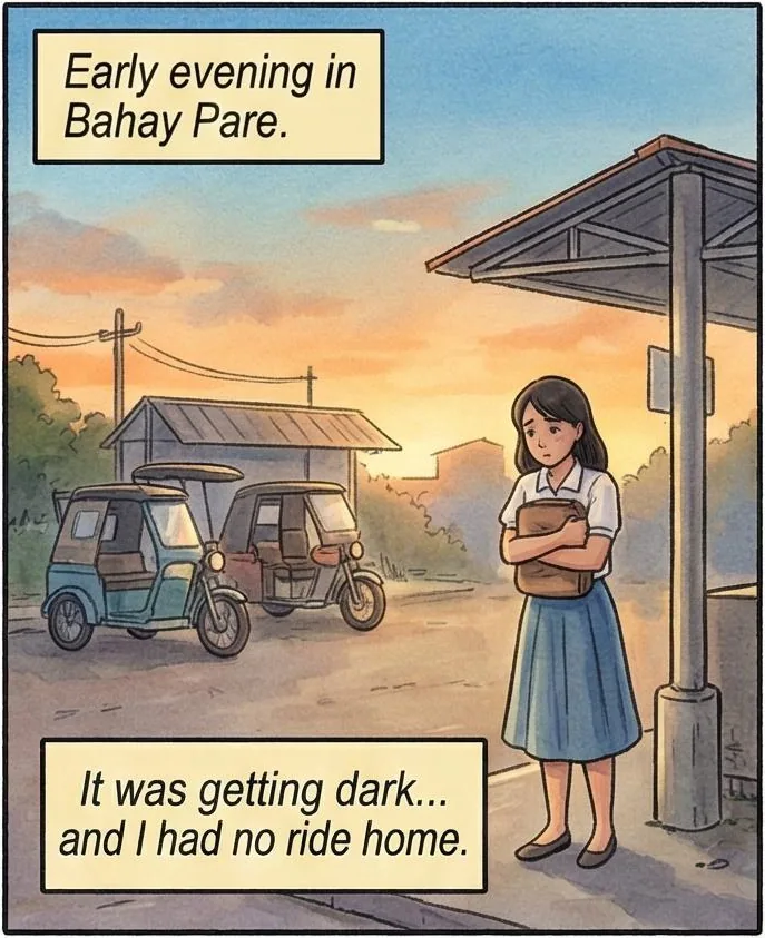 The Last Tricycle — scene 1